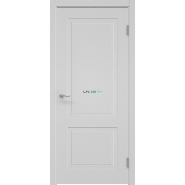 Дверь межкомнатная Eporta Lacuna 6.2 эмаль RAL 7047