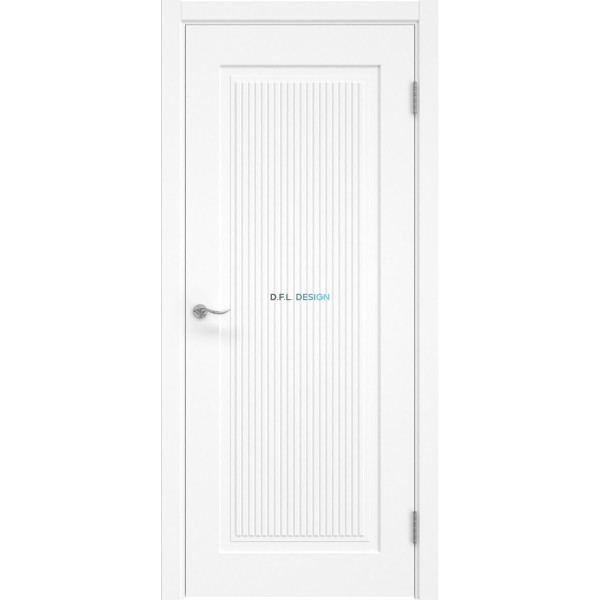 Дверь межкомнатная Eporta Lacuna 9.1 эмаль белая