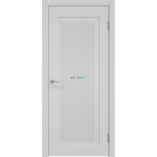 Дверь межкомнатная Eporta Lacuna 9.1 эмаль RAL 7047