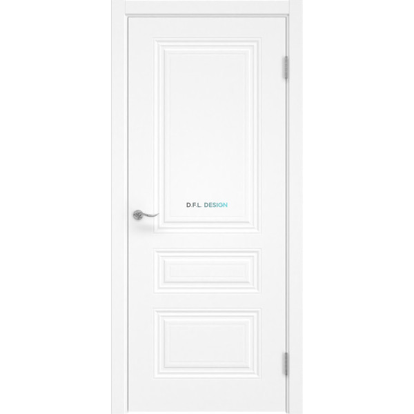 Дверь межкомнатная Eporta Lacuna Skin 8.3 эмаль белая