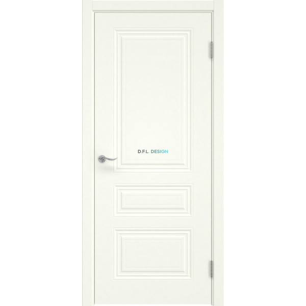 Дверь межкомнатная Eporta Lacuna 8.3 эмаль RAL 9010 слоновая кость