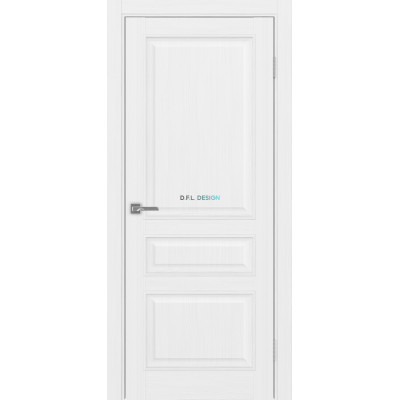 Дверь Optima Porte Тоскана 631.111 эко-шпон Белый Лёд