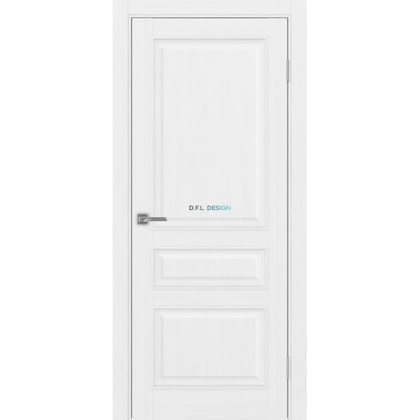 Дверь Optima Porte Тоскана 631.111 эко-шпон Белый Лёд