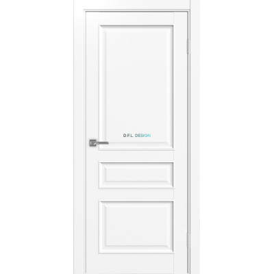 Дверь Optima Porte Тоскана 631.111 эко-шпон Белый снежный