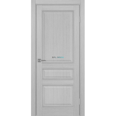 Дверь Optima Porte Тоскана 631.111 эко-шпон Дуб серый FL
