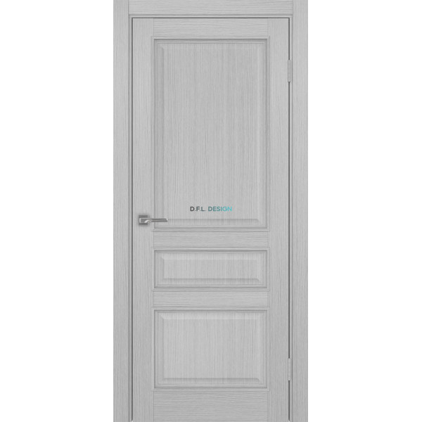Дверь Optima Porte Тоскана 631.111 эко-шпон Дуб серый FL