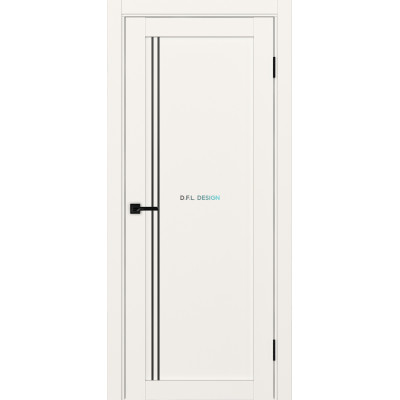 Дверь Optima Porte Турин 566АПП молдинг SB.111 эко-шпон Бежевый
