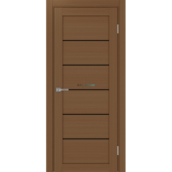 Дверь Optima Porte Турин 501AППSB.1 эко-шпон Орех NL