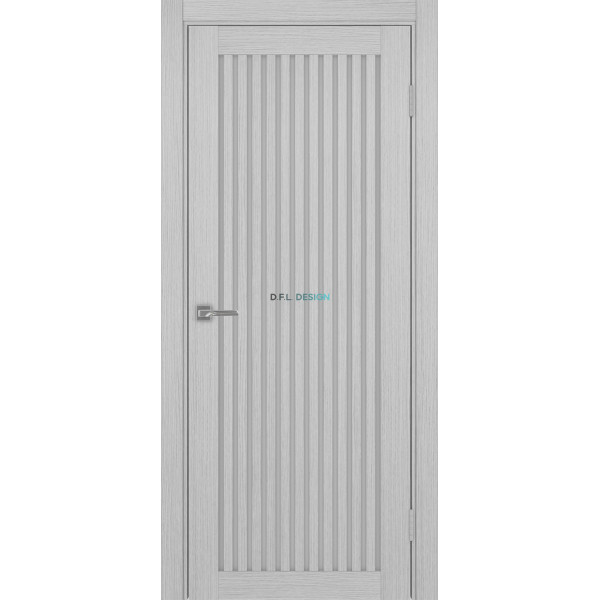 Дверь Optima Porte Турин 543.2 эко-шпон Дуб серый FL