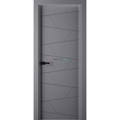 Дверь межкомнатная Belwooddoors NARVIKA SVEA ДГ Графит