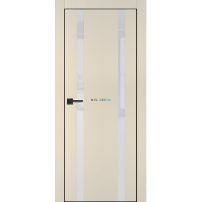 Дверь Profilo Porte PX-9 черная кромка Бежевый матовый купить