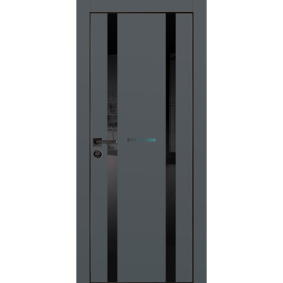 Дверь Profilo Porte PX-9 черная кромка Графит матовый купить