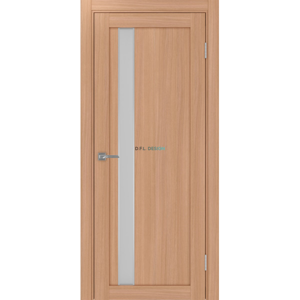 Дверь Optima Porte Турин 528AПСSC.121 эко-шпон Ясень тёмный