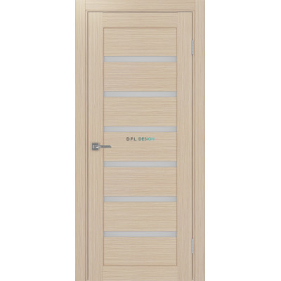 Дверь Optima Porte Парма 407.12 эко-шпон Дуб беленый FL