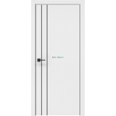 Дверь межкомнатная Eporta Dorsum 10.2 эмалит серый