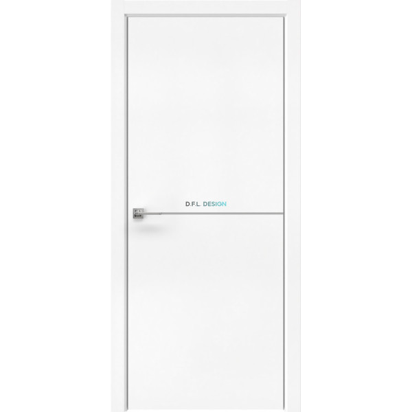 Дверь межкомнатная Eporta Dorsum 11.1 экошпон эмалит белый