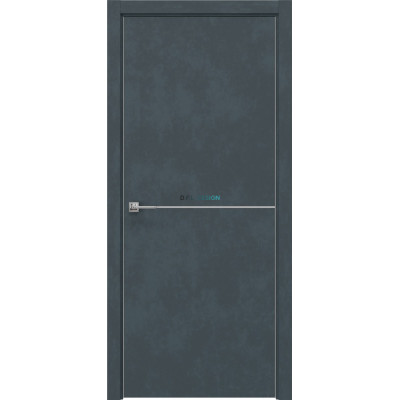 Дверь межкомнатная Eporta Dorsum 11.1 экошпон бетон графит