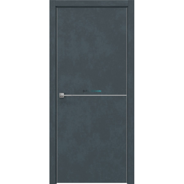 Дверь межкомнатная Eporta Dorsum 11.1 экошпон бетон графит