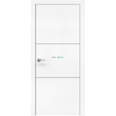 Дверь межкомнатная Eporta Dorsum 11.2 экошпон эмалит белый
