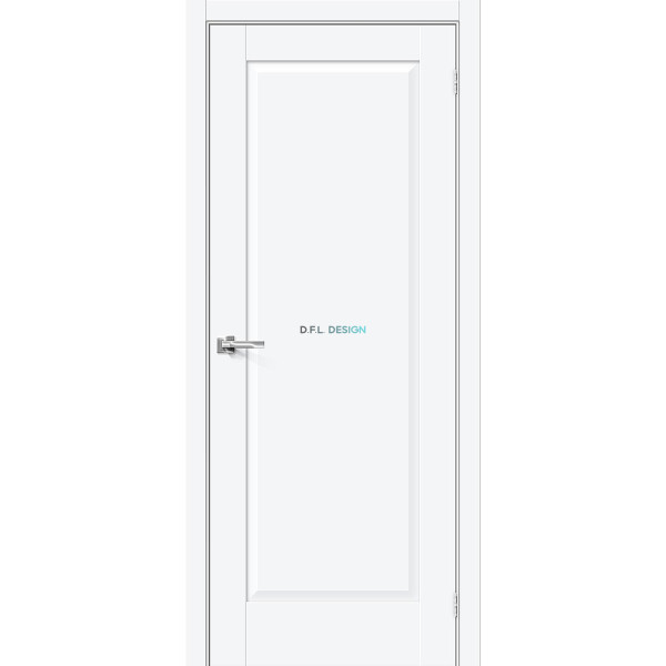 Межкомнатная дверь BRAVO Прима-10 White Silk