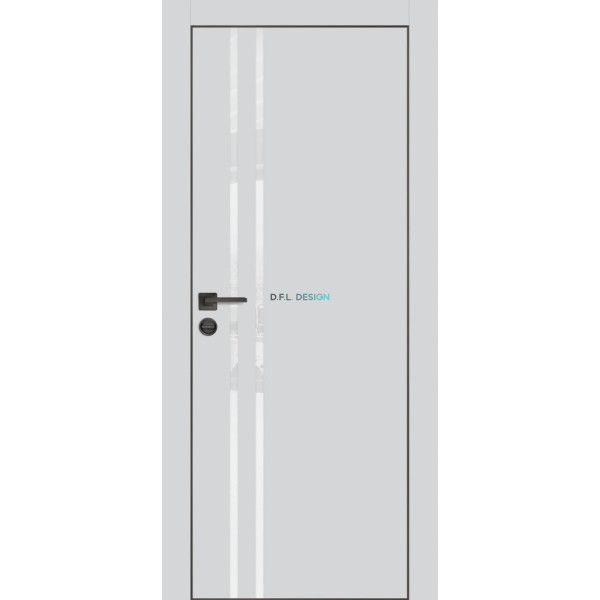 Дверь Profilo Porte PX-11 черная кромка Агат матовый купить