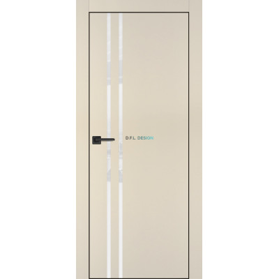 Дверь Profilo Porte PX-11 черная кромка Бежевый матовый купить