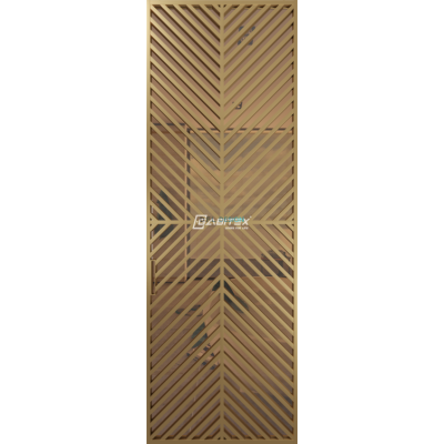 Дверь алюминиевая GABITEX 25 BRONZE│GOLD MATT Дверь алюминиевая GABITEX 25 BRONZE│GOLD MATT
