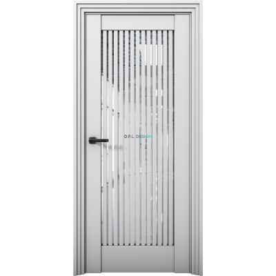 Дверь Aurum Doors Ni 4 Никель Манхэттен