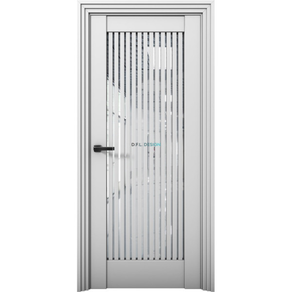 Дверь Aurum Doors Ni 4 Никель Манхэттен