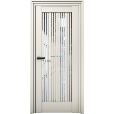 Дверь Aurum Doors Ni 4 Никель Магнолия