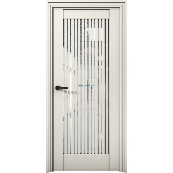 Дверь Aurum Doors Ni 4 Никель Магнолия