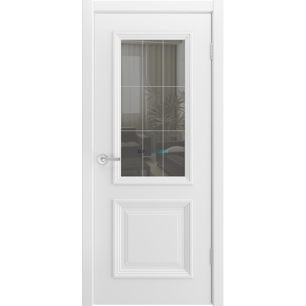 Дверь BP-Doors Скалино-2 ДО Белая эмаль