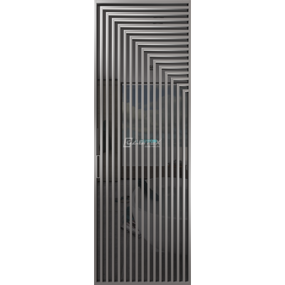 Дверь алюминиевая GABITEX 20 GREY│CHROME MATT Дверь алюминиевая GABITEX 20 GREY│CHROME MATT