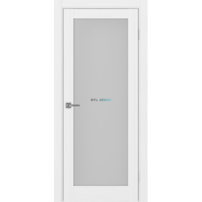 Дверь Optima Porte Тоскана 601.2 эко-шпон Белый Лёд