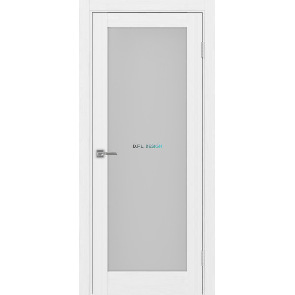 Дверь Optima Porte Тоскана 601.2 эко-шпон Белый Лёд