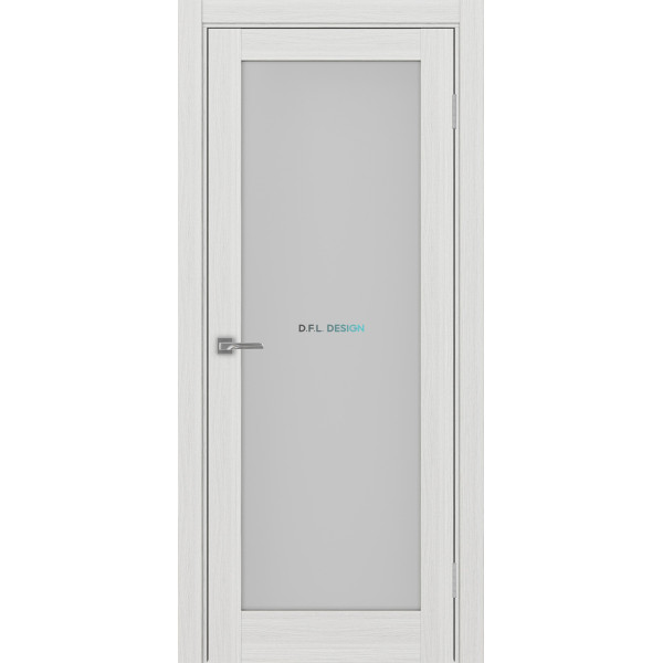 Дверь Optima Porte Тоскана 601.2 эко-шпон Ясень серебристый