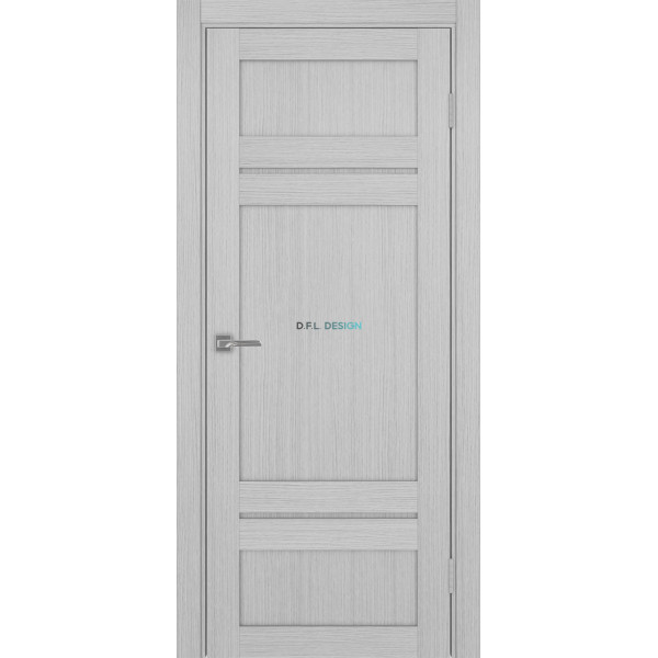 Дверь Optima Porte Турин 532.11111 эко-шпон Дуб серый FL