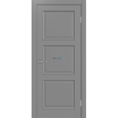 Дверь Optima Porte Тоскана 630.111 эко-шпон Серый