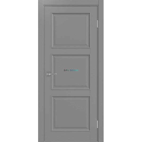 Дверь Optima Porte Тоскана 630.111 эко-шпон Серый