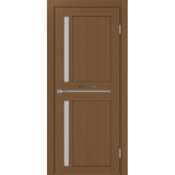 Дверь Optima Porte Турин 523.221 эко-шпон Орех NL