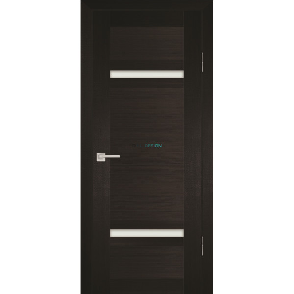 Дверь Profilo Porte PS-05 Венге Мелинга со стеклом Белый сатинат купить