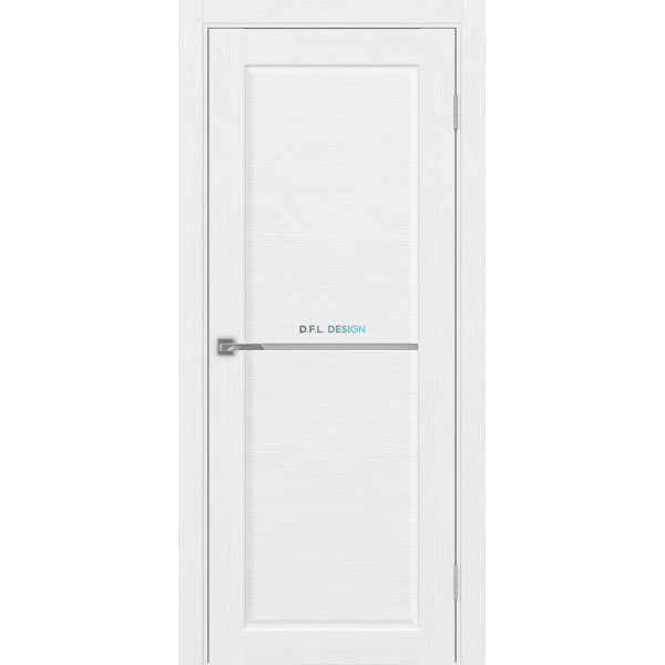 Дверь Optima Porte Сицилия 712.12  эко-шпон Белый Лёд