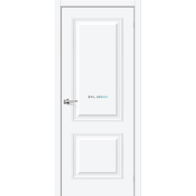 Межкомнатная дверь BRAVO Классик-12 White Silk