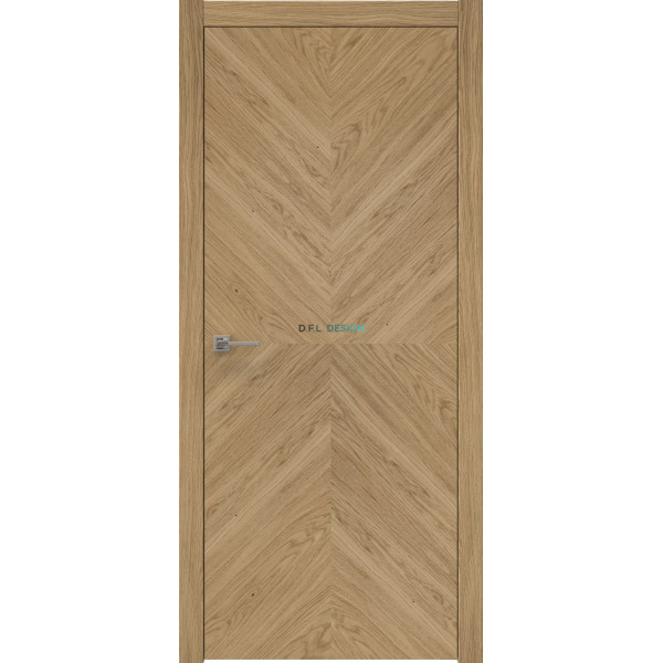 Дверь межкомнатная Eporta Dorsum 8.3 натуральный шпон дуба