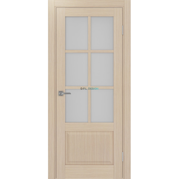 Дверь Optima Porte Тоскана 641.2221 эко-шпон Дуб беленый FL