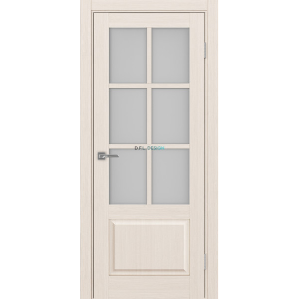 Дверь Optima Porte Тоскана 641.2221 эко-шпон Ясень перламутровый