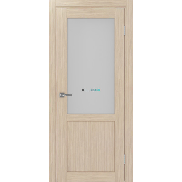 Дверь Optima Porte Парма 402.21 эко-шпон Дуб беленый FL