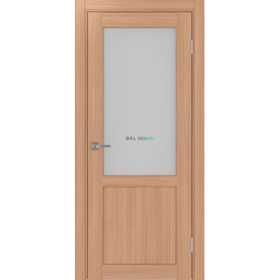 Дверь Optima Porte Парма 402.21 эко-шпон Ясень тёмный