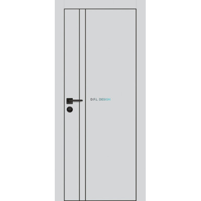 Дверь Profilo Porte PX-20 черная кромка Агат матовый купить