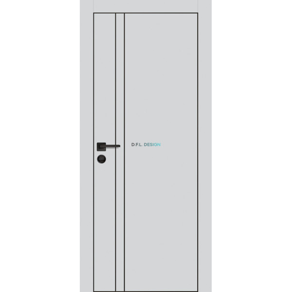 Дверь Profilo Porte PX-20 черная кромка Агат матовый купить